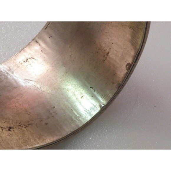 Vintage Shan or Wa/Lawa Bracelet Golden Triangle Hill Tribe Beautiful Wide Cuff - Picture 5 of 16